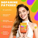 CuqCuzzy 5-HTP dopamine patches in a travel-friendly pouch