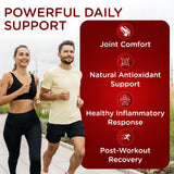 curcuminpro Curcumin Supplement 1200mg capsules side view