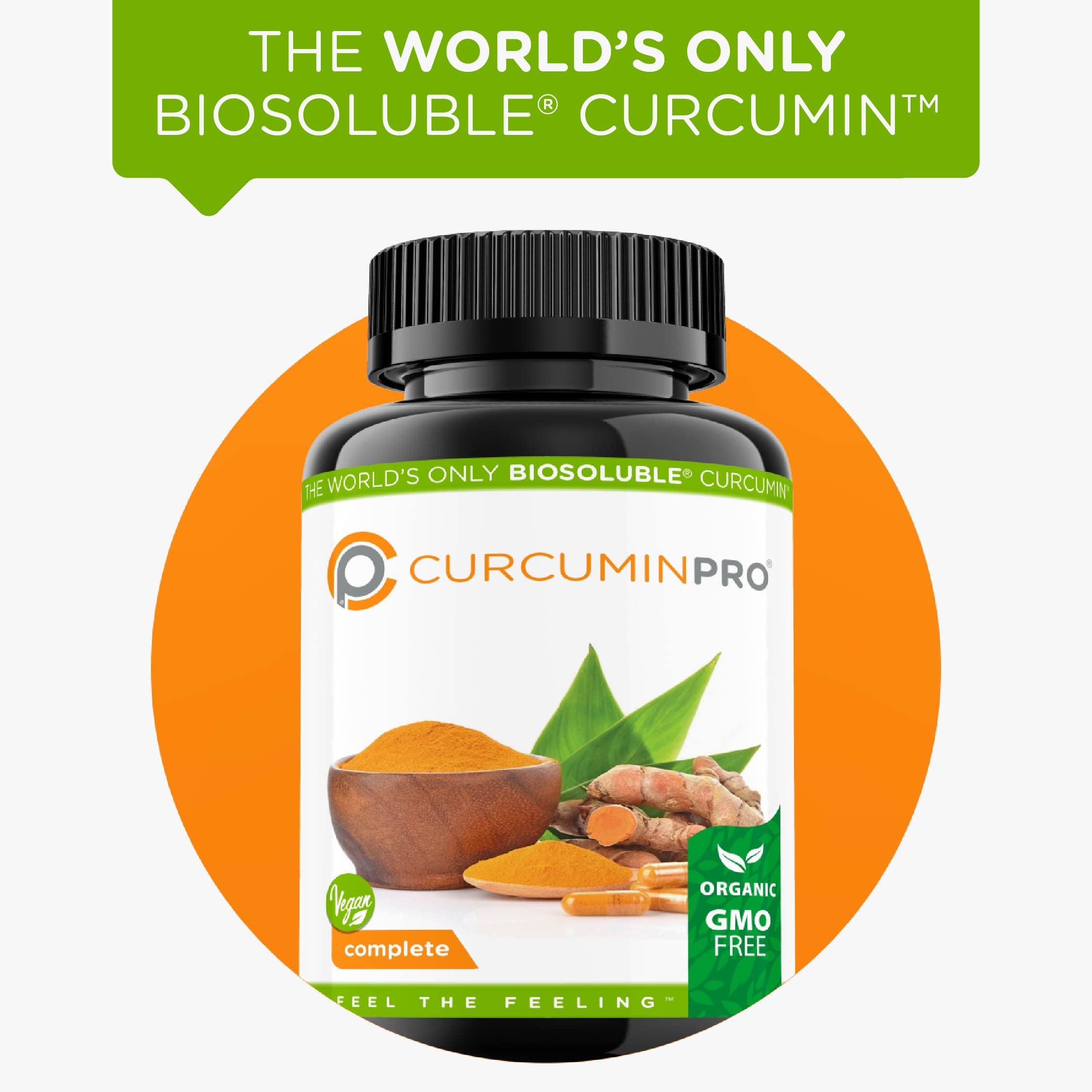 curcuminpro Turmeric Curcumin Supplement in a lifestyle setting