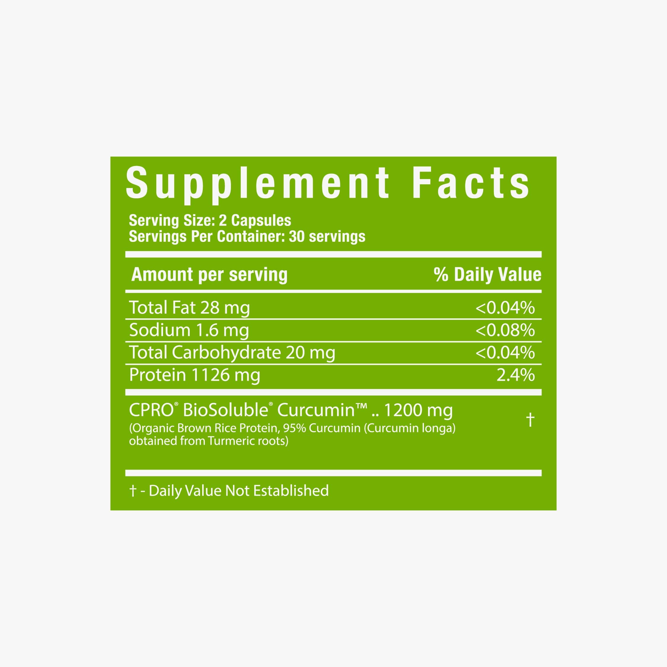 curcuminpro Turmeric Curcumin Supplement in packaging
