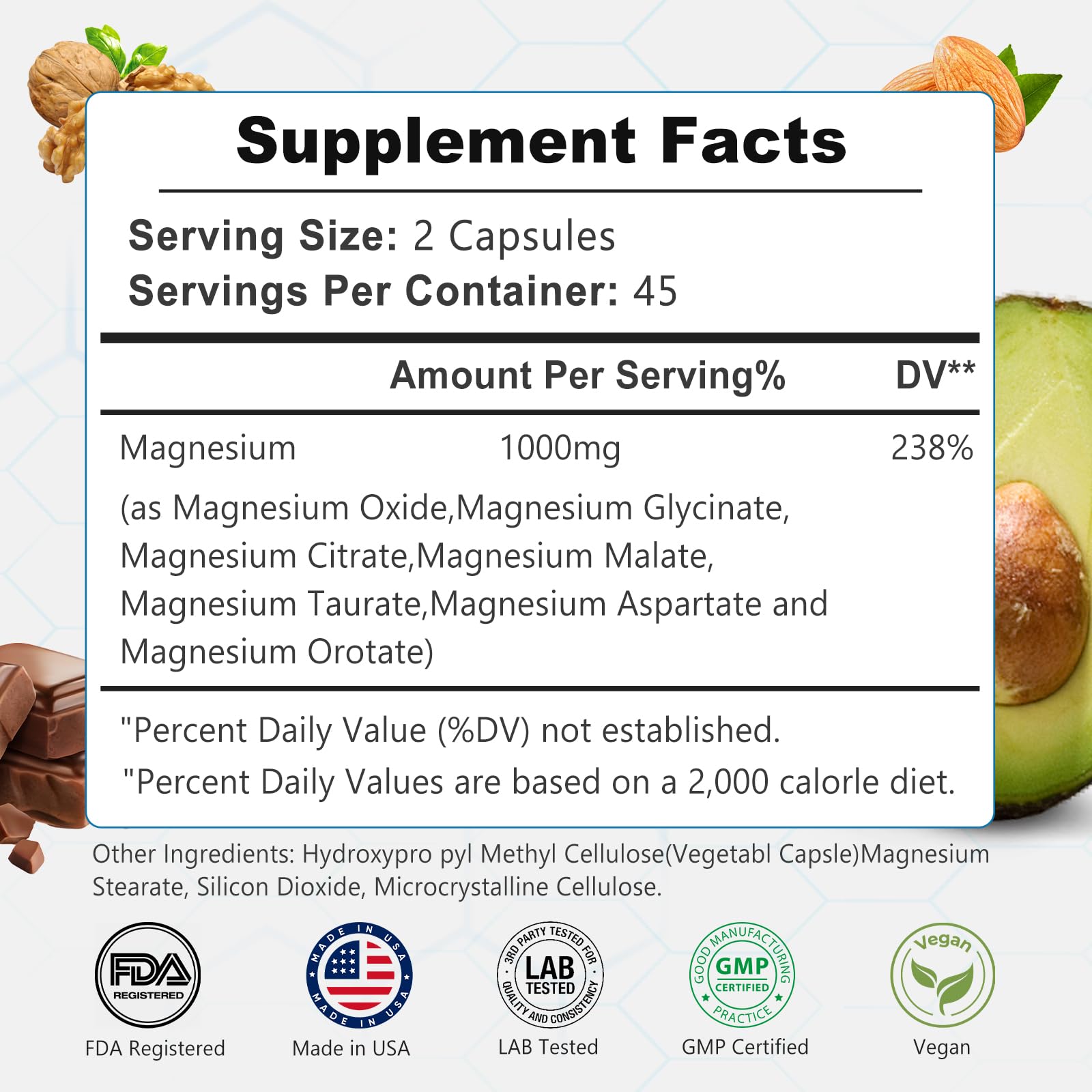 CURIPLAYA Magnesium Complex 1000mg supplement lifestyle shot