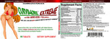 CURVIMORE EXTREME Enlargement Pills back view packaging with nutritional information