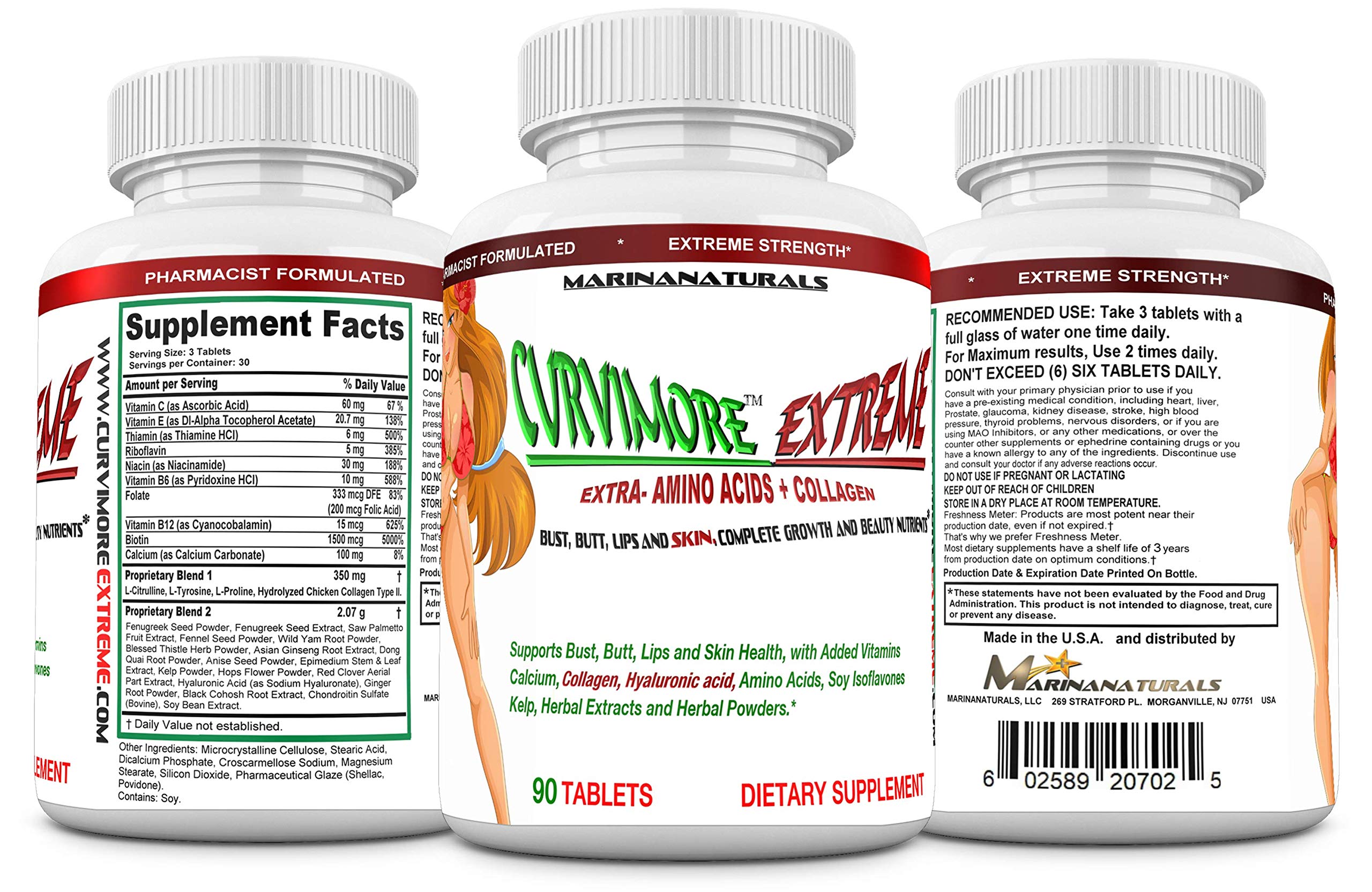 CURVIMORE EXTREME Enlargement Pills lifestyle scene with a glass of water