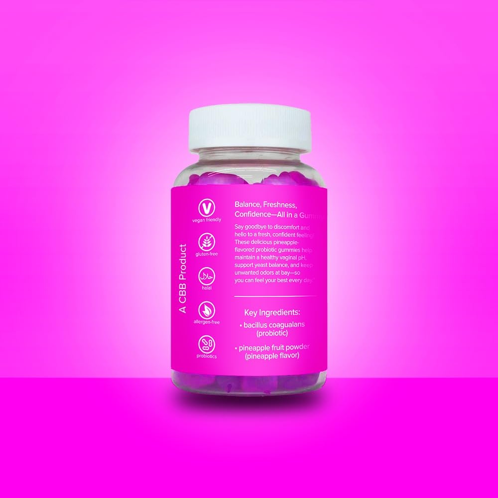 Curvy Body Bears Probiotic Gummies nutritional information label