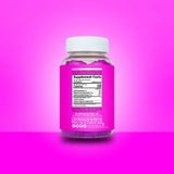 Curvy Body Bears Probiotic Gummies pineapple flavour gummy close-up