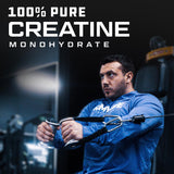 Cutler Nutrition Creatine Monohydrate 5g unflavoured powder mixed in a glass