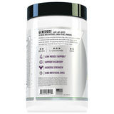 Cutler Nutrition EAA and BCAA amino acids powder in a glass with water