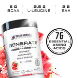 Cutler Nutrition EAA and BCAA Supplement scoop with powder