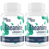 CyberCerix L-Theanine 500mg supplement front view