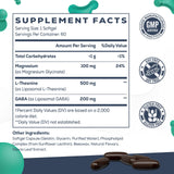 CyberCerix L-Theanine softgel capsules close-up