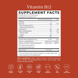 CYMBIOTIKA B12 + B6 Liposomal Supplement on a wooden table