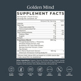CYMBIOTIKA Golden Mind supplement ingredients list on packaging