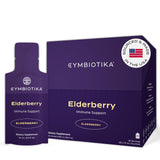 CYMBIOTIKA Liposomal Elderberry Liquid Supplement pouch front view