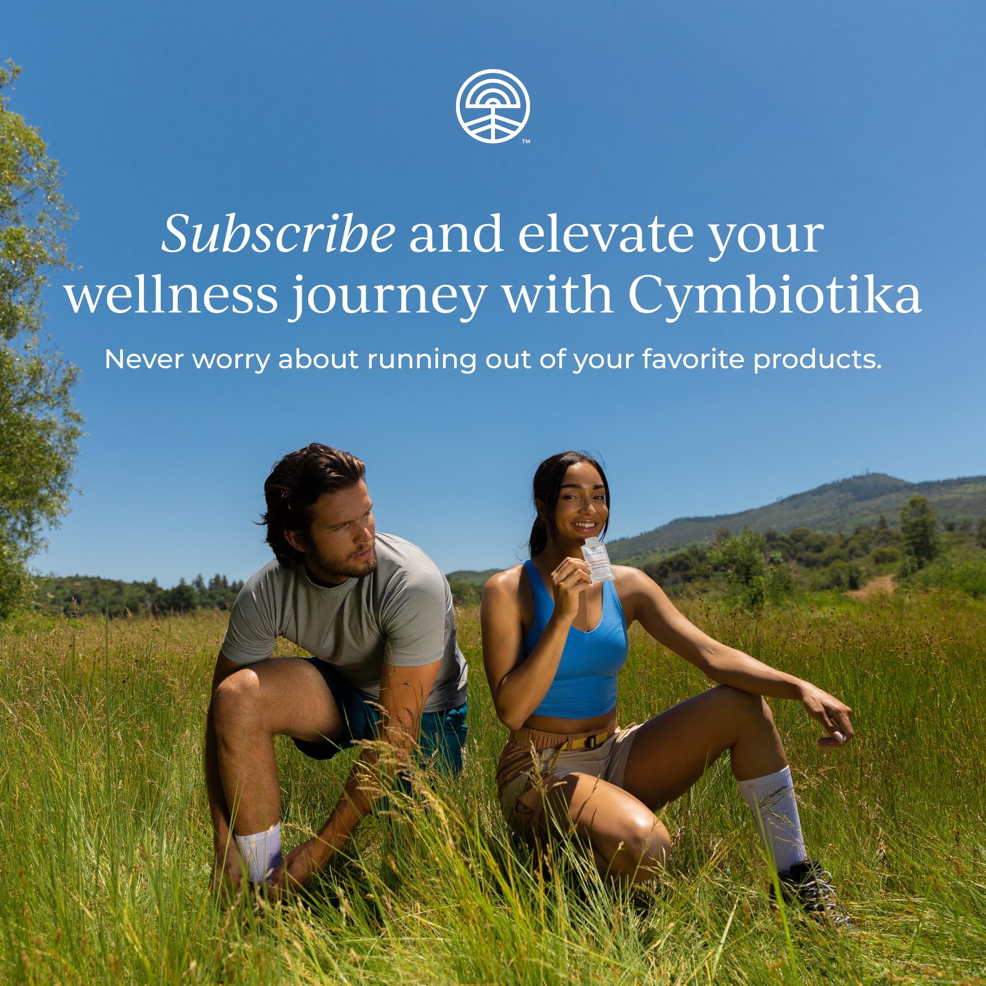 CYMBIOTIKA Longevity Mushrooms Supplement lifestyle scene