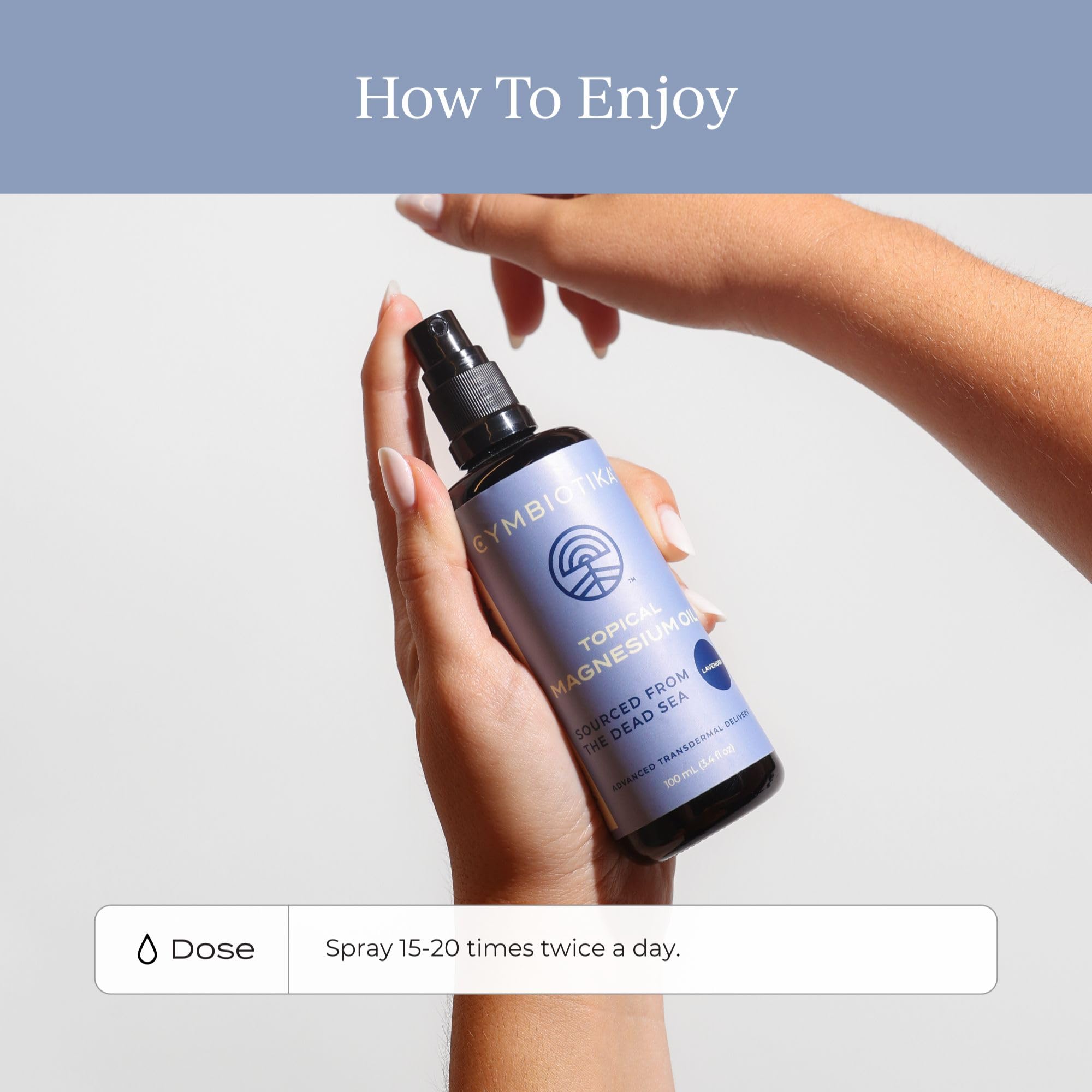 CYMBIOTIKA Magnesium Spray Oil 227g packaging details