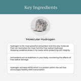 CYMBIOTIKA Molecular Hydrogen Water Tablets dissolving in water