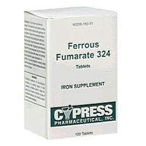 Cypress Pharmaceutical Iron Supplement 91g packaging details