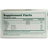 Cypress Pharmaceutical Phos-NaK dietary supplement powder container side view