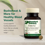 Cyruta Supplement capsules close-up on a white background