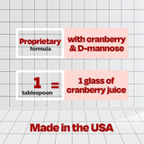 Cystex Liquid Cranberry Complex 635g with fresh cranberries