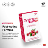Cysticlean Cranberry Extract 240mg PAC ingredients list
