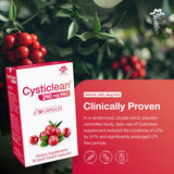 Cysticlean Cranberry Extract 240mg PAC packaging