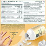 CystoRebalance Bone Strength Supplement 25-in-1 ingredients list