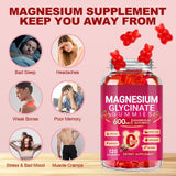 Cytona Magnesium Glycinate Gummies 600mg close-up of gummies