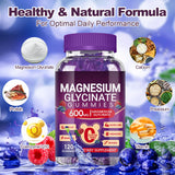 Cytona Magnesium Glycinate Gummies bottle with two gummies on the side