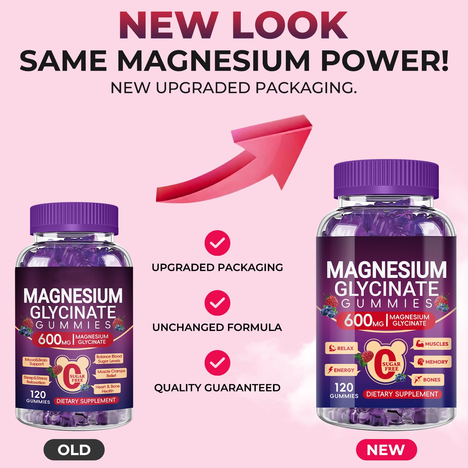 Cytona Magnesium Glycinate Gummies with a measuring spoon for dosage