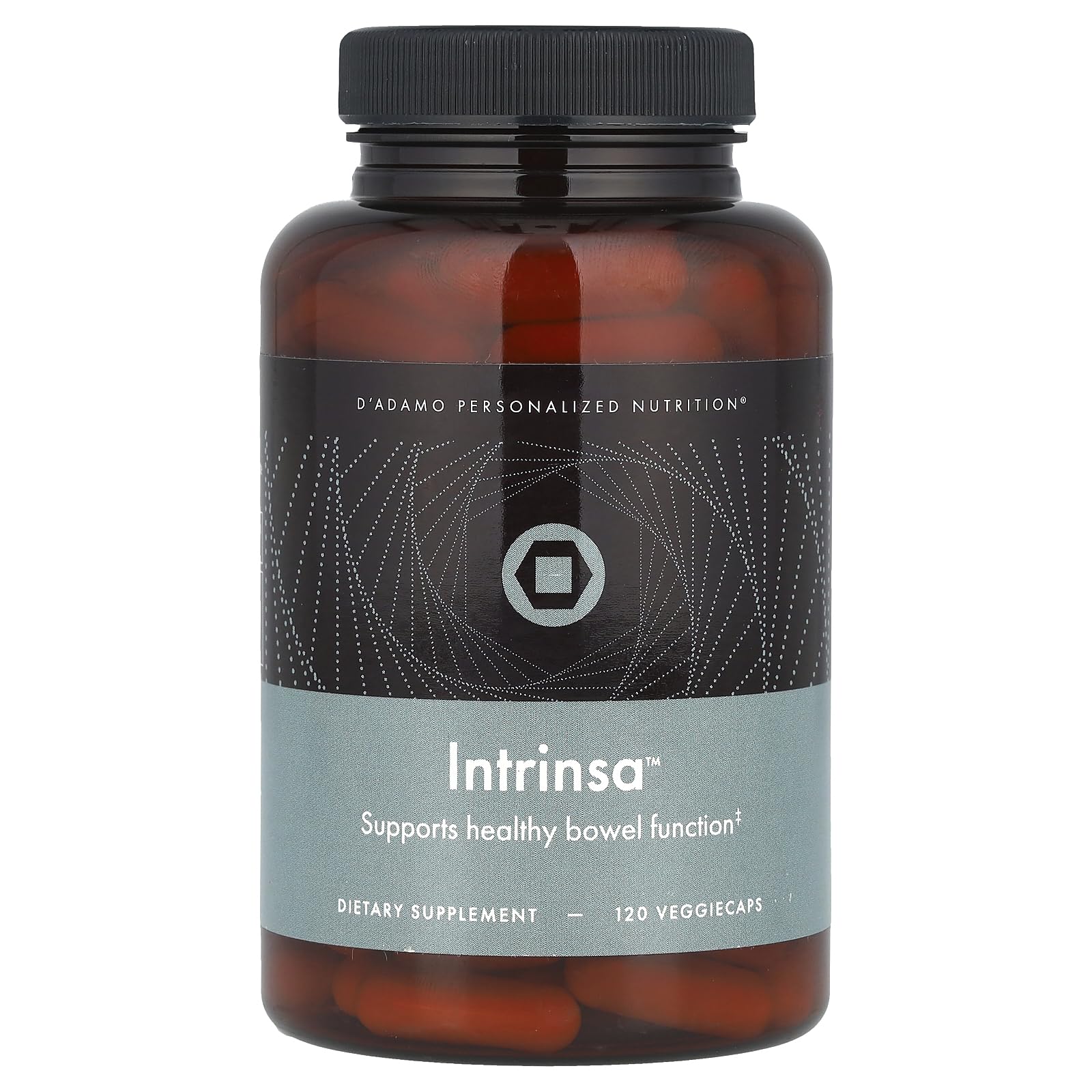 D'Adamo Intrinsa 120c capsules front view in packaging