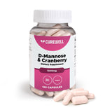 D-Mannose & Cranberry 120 capsules front view