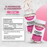 D-Mannose & Cranberry supplement side view
