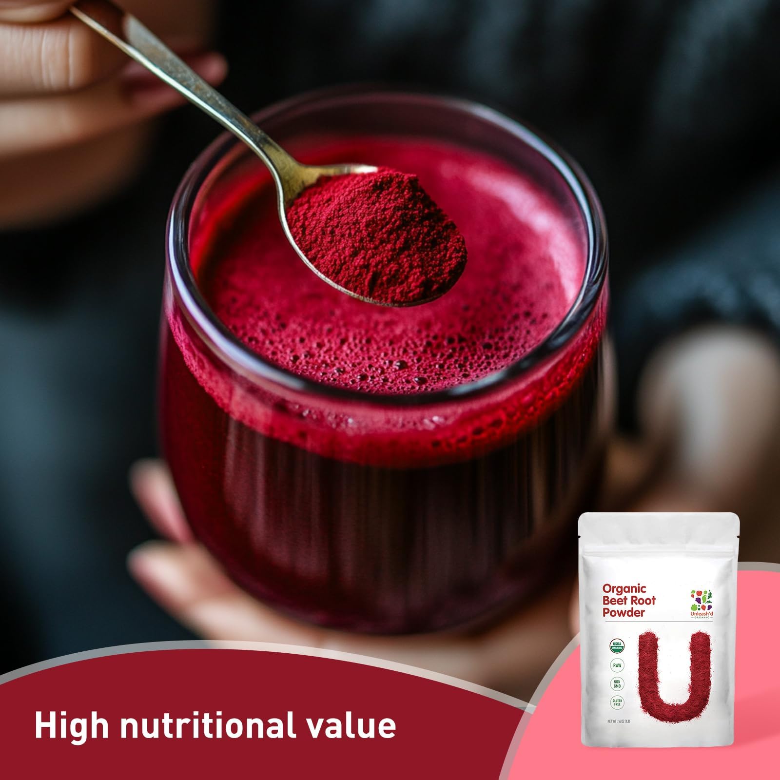 'D ORGANIC Grape Seed Extract 454g nutritional information