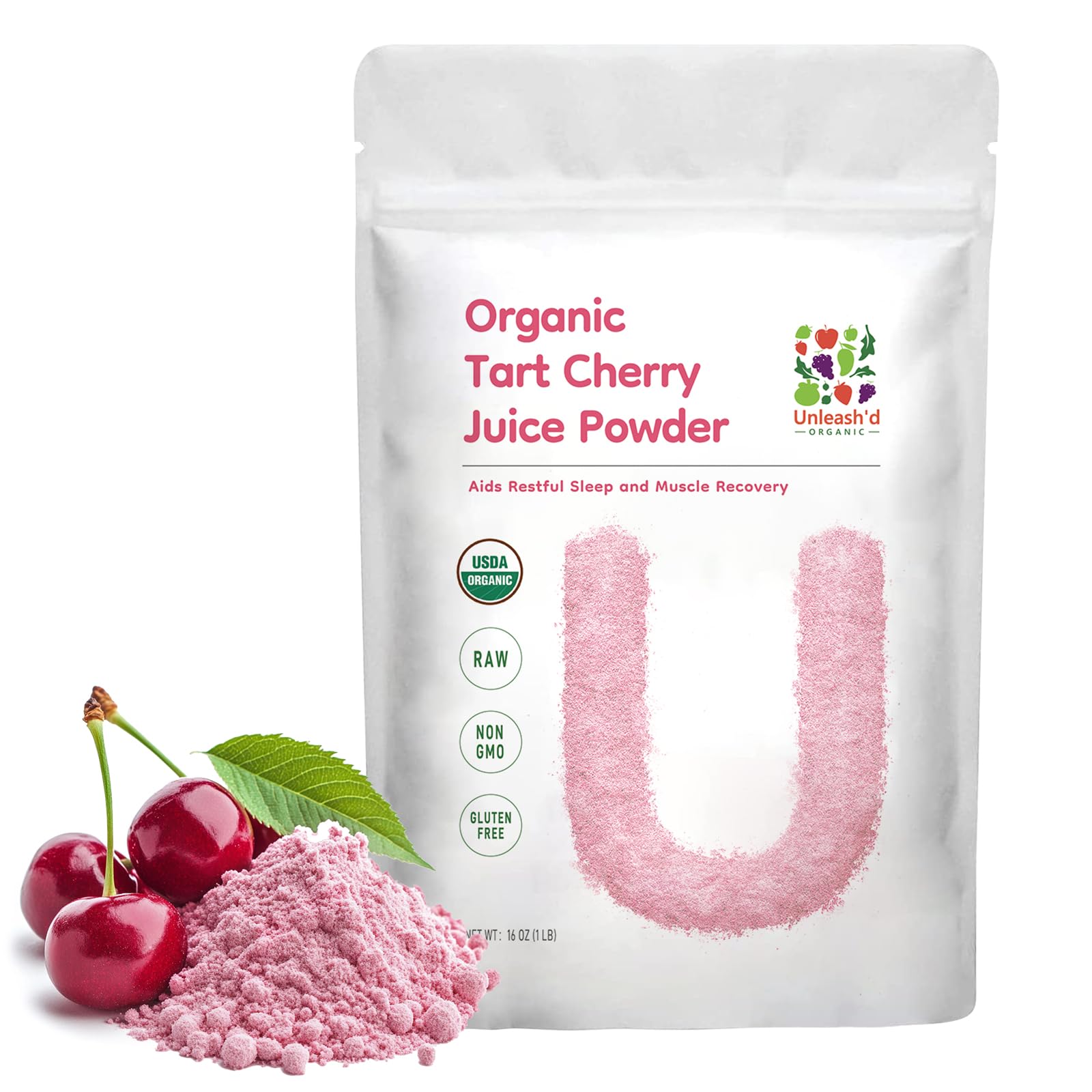 'D ORGANIC Herbal Supplement 454g front view