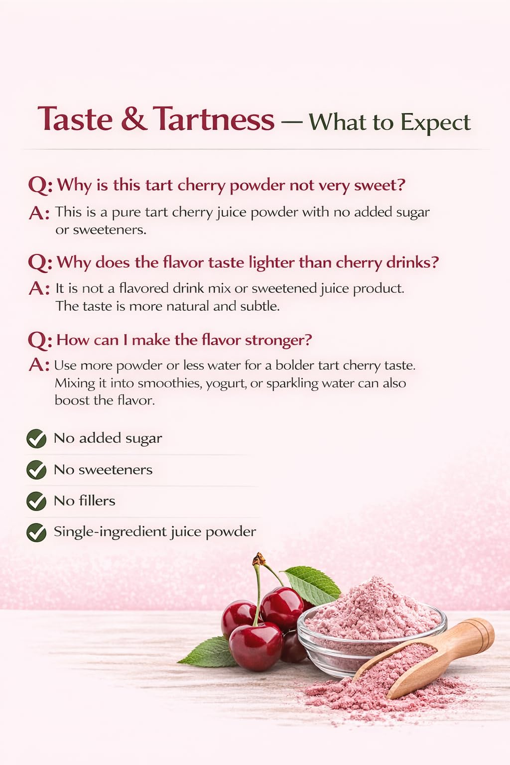 'D ORGANIC Herbal Supplement in a smoothie