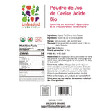 'D ORGANIC Herbal Supplement packaging side view