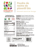 'D ORGANIC Milk Thistle 454g back view