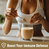 'D ORGANIC Milk Thistle in a cup of tea