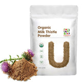 'D ORGANIC Milk Thistle Supplement 454g front view