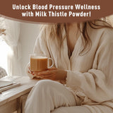 'D ORGANIC Milk Thistle Supplement with herbal ingredients