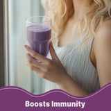 'D ORGANIC Organic Purple Potato Powder lifestyle shot