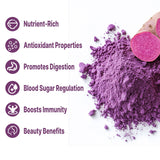 'D ORGANIC Organic Purple Potato Powder scoop