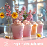 'D ORGANIC Pomegranate Juice Powder 454g in a smoothie