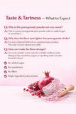 'D ORGANIC Pomegranate Juice Powder 454g nutritional information