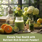 'D ORGANIC Spirulina Powder in a bowl with a spoon