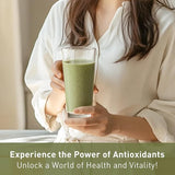 'D ORGANIC Spirulina Powder in a kitchen setting