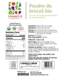 'D ORGANIC Spirulina Powder packaging side view