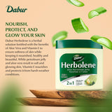 Dabur Herbolene Aloe Petroleum Jelly packaging