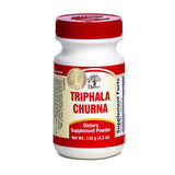 Dabur Triphala Churna packaging with herbs